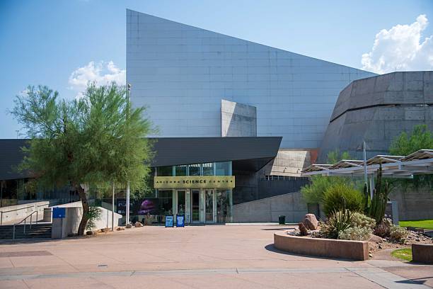 Phoenix, United States - August 24, 2025: Arizona Science Center in Phoenix