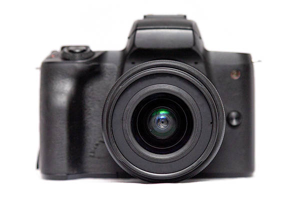 istock black camera on a white background in Rio de Janeiro. 2243116651