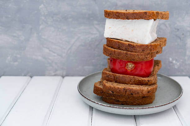 Cheese And Tomato Sandwich Heap