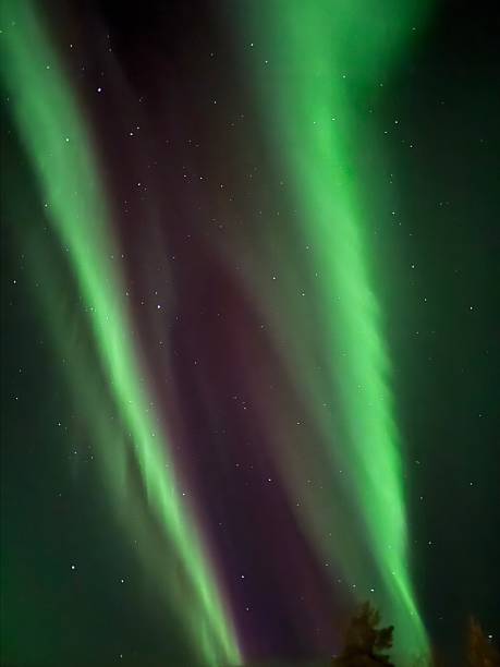 istock Northern Lights Aurora Borealis in the Night Sky 2243171176