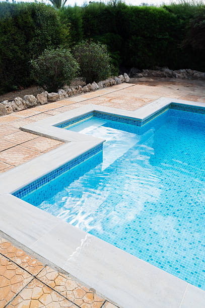 istock A Beautiful Swimming Pool with Crystal Clear Water Relaxing in a Tranquil Garden Setting 2243189233