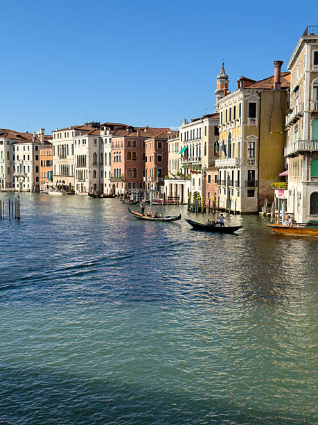 istock Gondolas on the Grand Canal in Venice on a sunny day 2243190677
