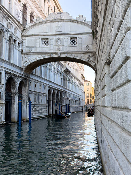 istock Gondolas on the Grand Canal in Venice on a sunny day 2243190777