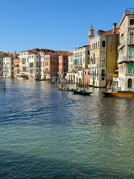 istock Gondolas on the Grand Canal in Venice on a sunny day 2243191788