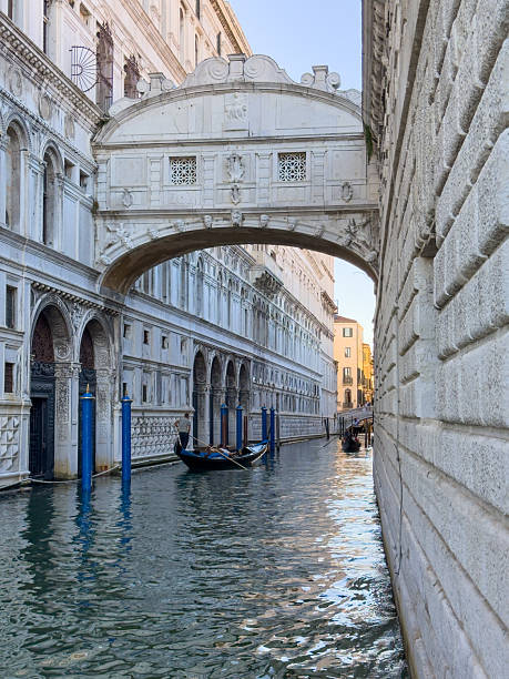 istock Gondolas on the Grand Canal in Venice on a sunny day 2243193461