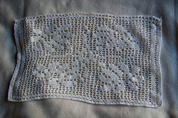 Close-up lavender and lace