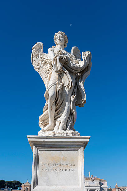 istock Angel Statue on Ponte Sant'Angelo  in Rome 2243199709