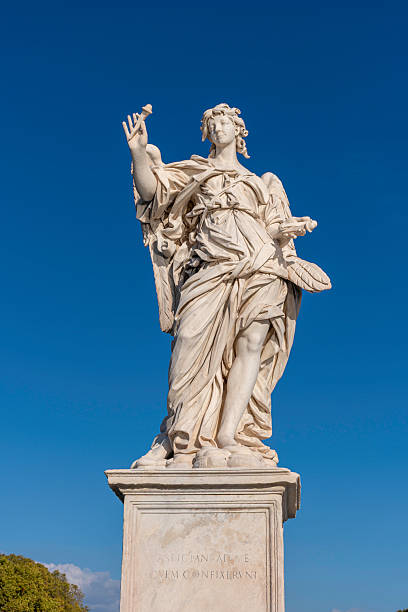istock Angel Statue on Ponte Sant'Angelo  in Rome 2243199906