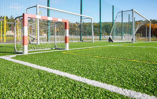 istock Photo of a soccer training field. 2243201968