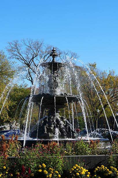 Fontaine de Tourny in Quebec City, Canada