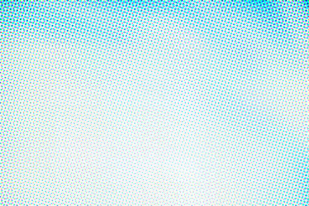 istock Artistic background wallpaper with color halftone effect 2243207602