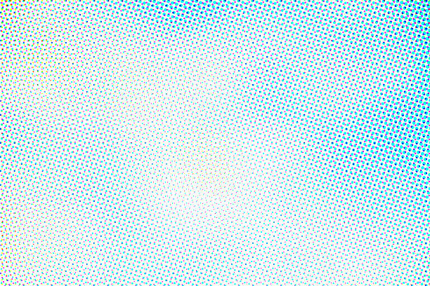 istock Artistic background wallpaper with color halftone effect 2243208202