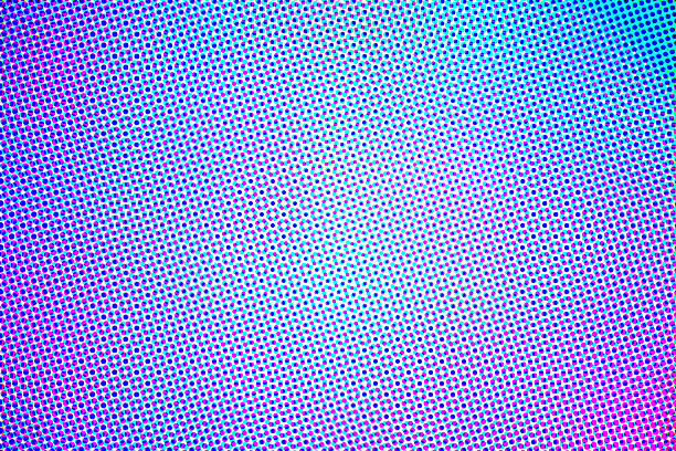 Artistic background wallpaper with color halftone effect