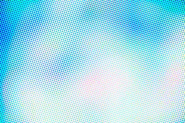 istock Artistic background wallpaper with color halftone effect 2243208887