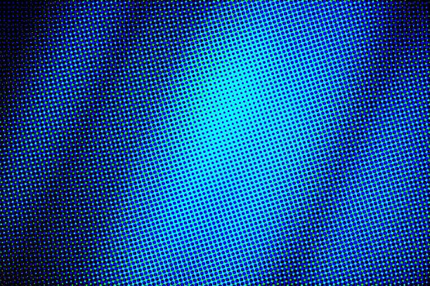 istock Artistic background wallpaper with color halftone effect 2243209430