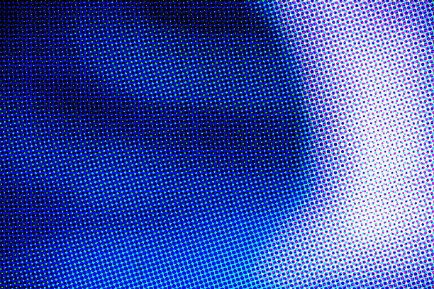 istock Artistic background wallpaper with color halftone effect 2243210271