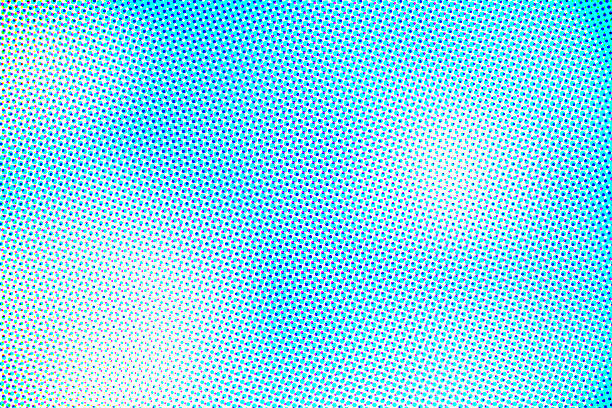 istock Artistic background wallpaper with color halftone effect 2243210385