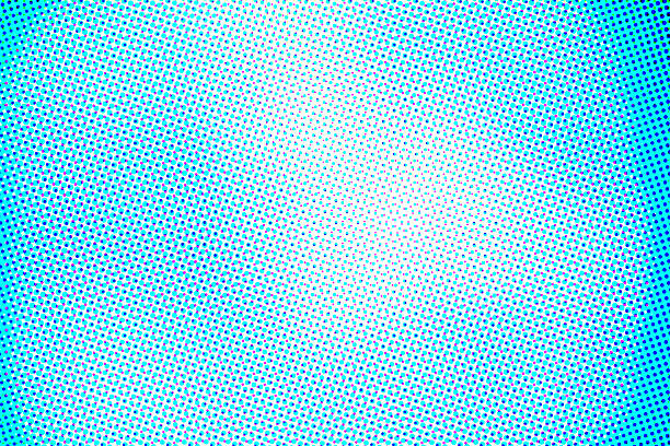 istock Artistic background wallpaper with color halftone effect 2243210664