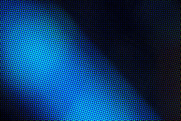istock Artistic background wallpaper with color halftone effect 2243211885