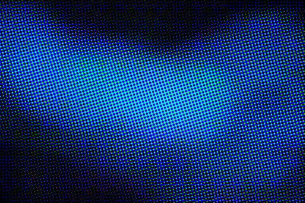 istock Artistic background wallpaper with color halftone effect 2243212011