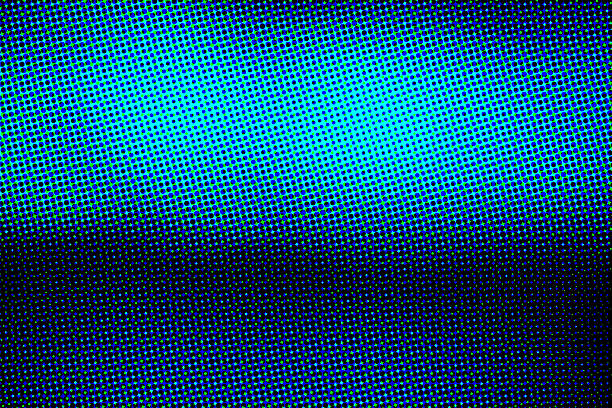 istock Artistic background wallpaper with color halftone effect 2243212269