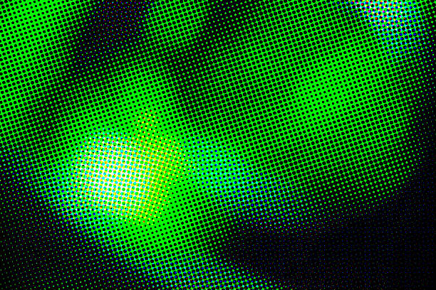 istock Artistic background wallpaper with color halftone effect 2243217705
