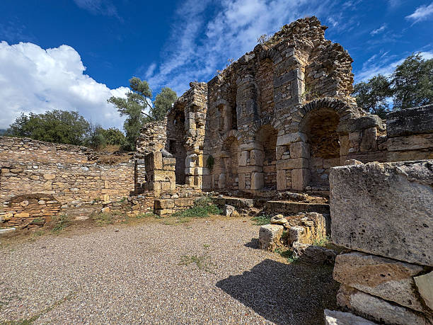istock Library of Nysa ancient city 2243222884