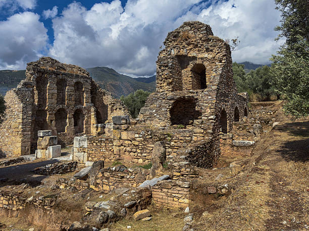 istock Library of Nysa ancient city 2243223198