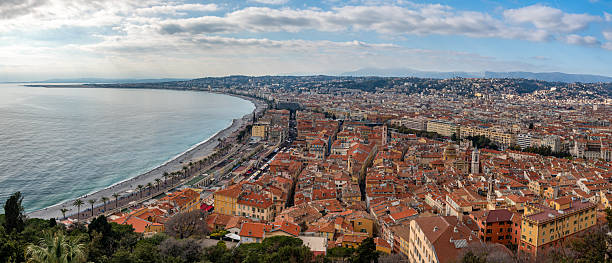 istock Panorama of Nice from Colline du Chateau 2243235484