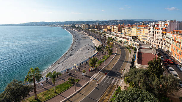 istock Panorama of Nice from Colline du Chateau 2243235502