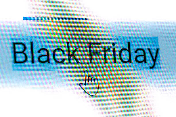 istock Black Friday link written on the monitor 2243238951