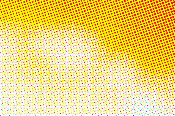 istock Artistic background wallpaper with color halftone effect 2243246405