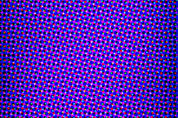 istock Artistic background wallpaper with color halftone effect 2243251628