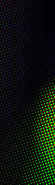 istock Artistic background wallpaper with color halftone effect 2243251642