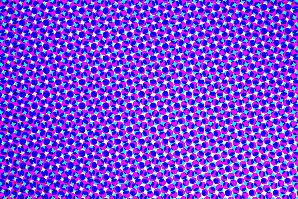 istock Artistic background wallpaper with color halftone effect 2243251688
