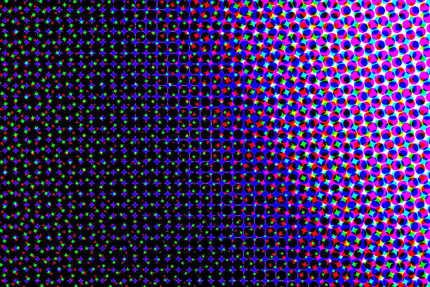 istock Artistic background wallpaper with color halftone effect 2243251699