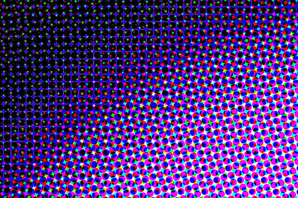istock Artistic background wallpaper with color halftone effect 2243251789
