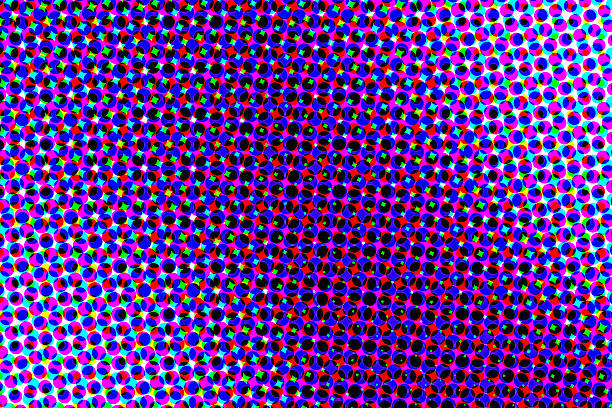 istock Artistic background wallpaper with color halftone effect 2243251985