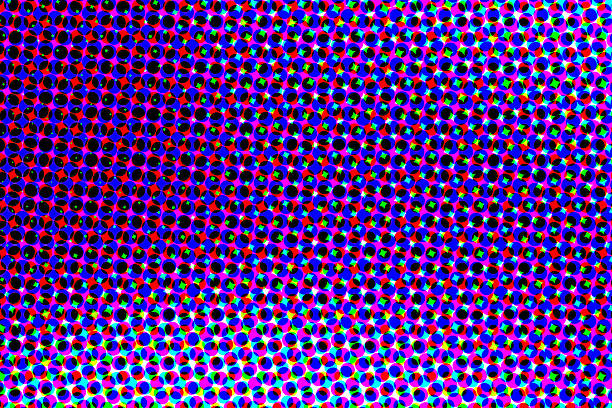 istock Artistic background wallpaper with color halftone effect 2243251987
