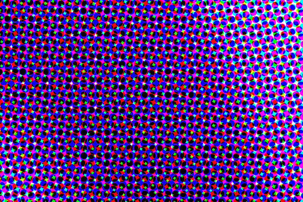 istock Artistic background wallpaper with color halftone effect 2243251988