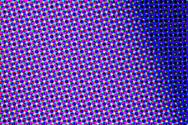 istock Artistic background wallpaper with color halftone effect 2243252062