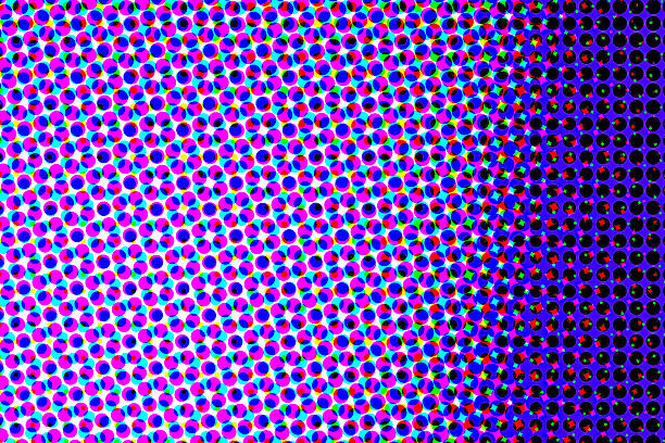 istock Artistic background wallpaper with color halftone effect 2243252183