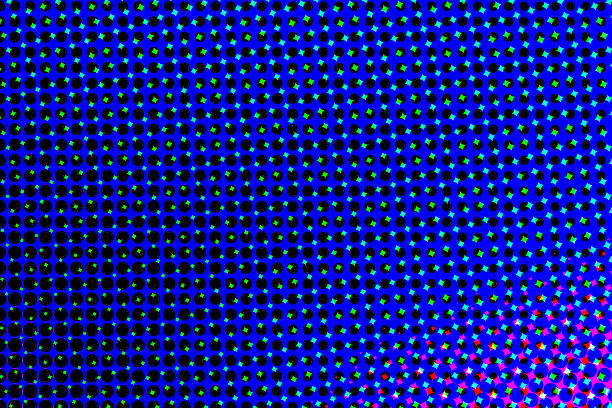 istock Artistic background wallpaper with color halftone effect 2243252392