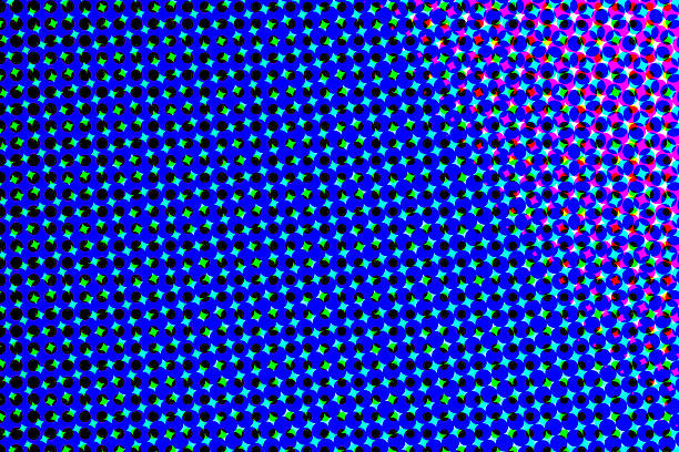 istock Artistic background wallpaper with color halftone effect 2243253162