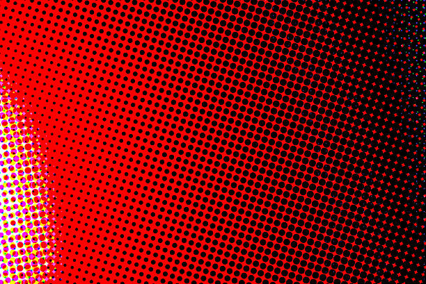 istock Artistic background wallpaper with color halftone effect 2243256310