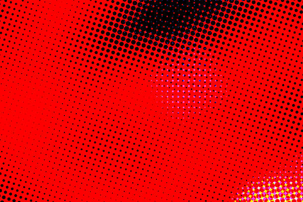istock Artistic background wallpaper with color halftone effect 2243256377