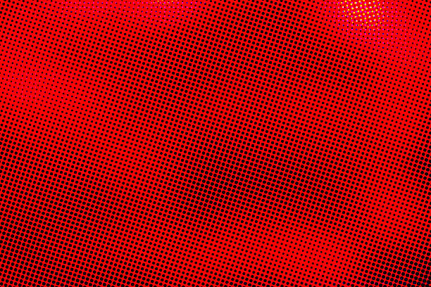 Artistic background wallpaper with color halftone effect