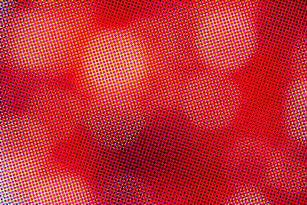 istock Artistic background wallpaper with color halftone effect 2243256960