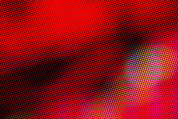 istock Artistic background wallpaper with color halftone effect 2243257263