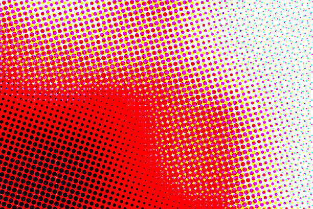 istock Artistic background wallpaper with color halftone effect 2243259164